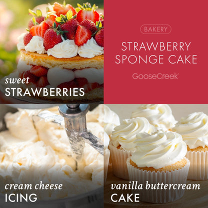 Strawberry Sponge Cake 3-Wick Candle