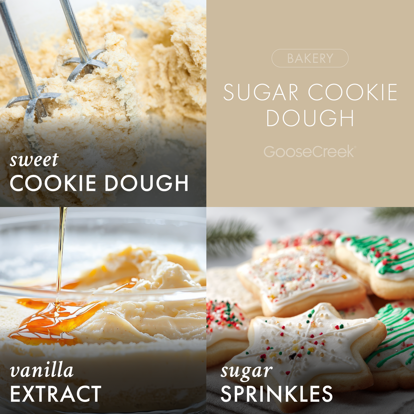 Sugar Cookie Dough 3-Wick Candle