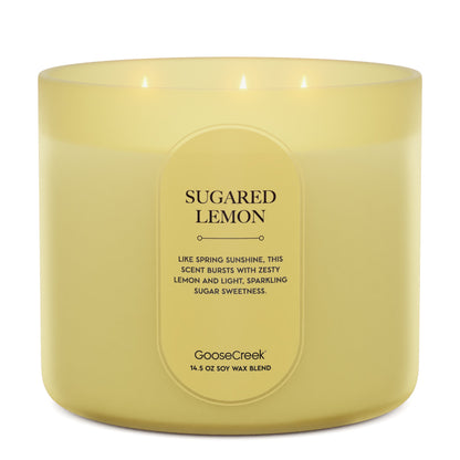 Sugared Lemon 3-Wick Candle