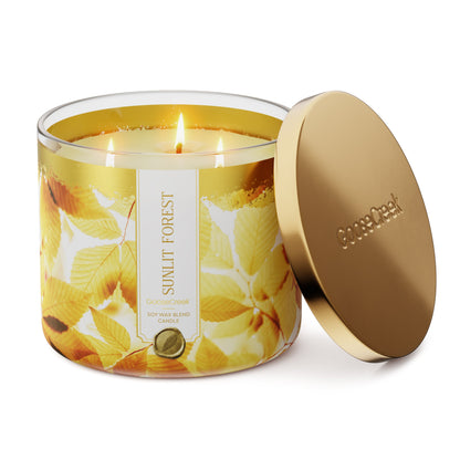 Sunlit Forest 3-Wick Candle