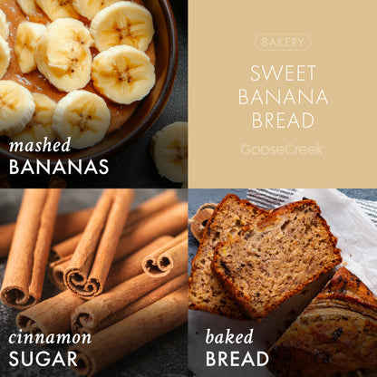 Sweet Banana Bread 3-Wick Candle