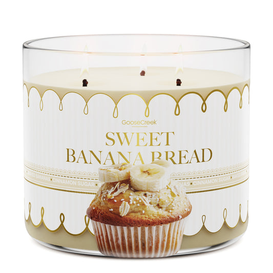 Sweet Banana Bread 3-Wick Candle
