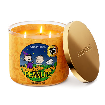 The Great Pumpkin 3-Wick Peanuts Candle