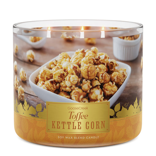 Toffee Kettle Corn 3-Wick Candle