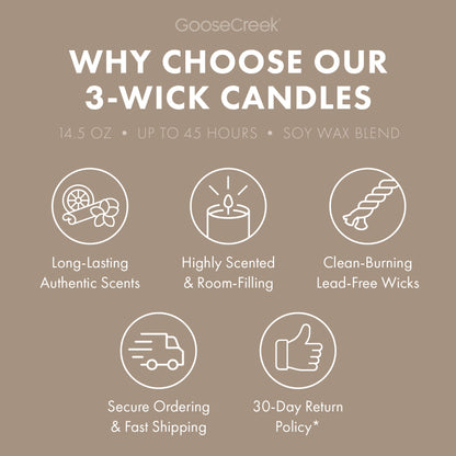 Warm & Welcome 3-Wick Candle